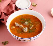 Русские щи с квашеной капустой