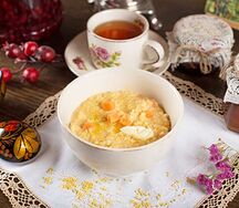 Каша пшенная с тыквой