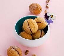 Орешки со сгущенным молоком