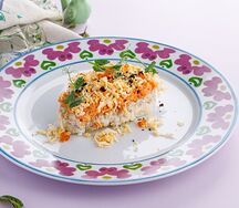 Салат Мимоза с кетой