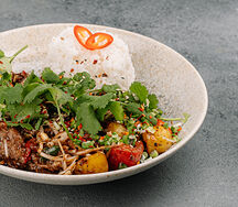 Говядина в соусе чёрный перец