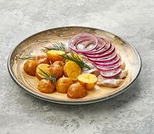 Сельдь с картофелем