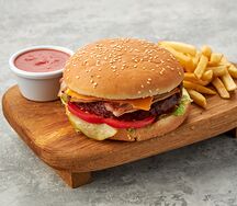 Шефбургер с говяжьей котлетой