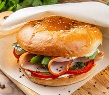 Бейгл с индейкой