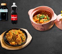 Комбо Жареный рис с креветками и Том Тан