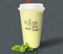 Холодный молочный чай маття