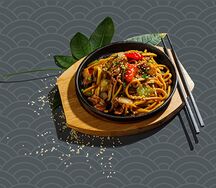 Лапша с курицей