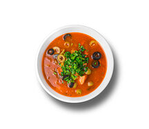 Солянка наваристая со сметаной