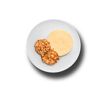 Котлеты рубленые куриные с пюре XL