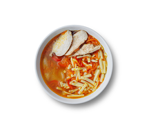 Бульон куриный с лапшой