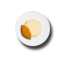 Котлета по-киевски с пюре