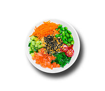 Боул с лососем