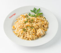 Плов с мясом цыпленка