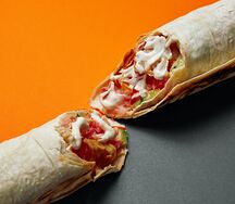 Грибная шаверма