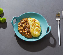 Индейка с шиитаке в сливочном соусе