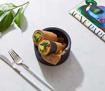 Суширрито с лососем