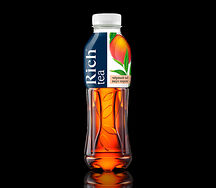 Rich черный чай со вкусом персика 0,5 л