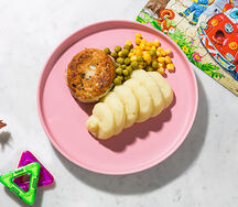 Котлетка из индейки с кукурузой