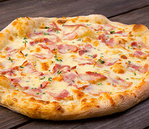 Пицца с беконом и маскарпоне 32 см