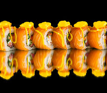 Лосось с соусом манго