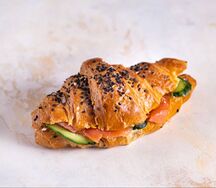 Сэндвич с лососем