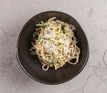 Паста с грибами