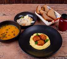 Бизнес-ланч: Три блюда