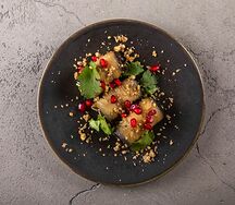 Баклажаны с ореховой начинкой