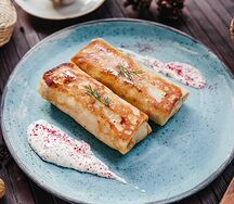 Блины с мясом