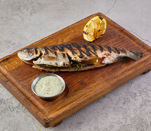 Речная форель на гриле