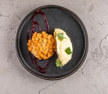 Котлета Пожарская с картофельным пюре