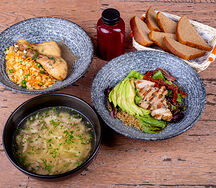 Бизнес-ланч Салат и суп