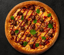 Пицца Кебаб Дабл Митбол Барбекю