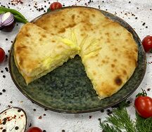 Пирог с картофелем и сыром
