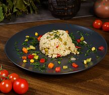 Рис с овощами по-мексикански