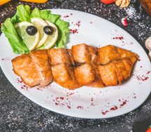 Шашлык из семги