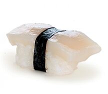 Суши морской гребешок