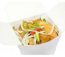 Лапша с овощами