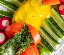 Овощной букет по-бакински