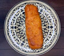 Жареный пирожок с картошкой
