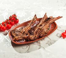 Шашлык из бараньей корейки