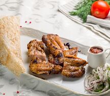 Шашлык из куриного бедра