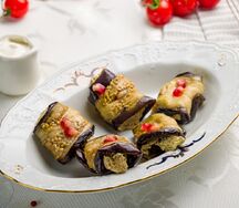 Баклажаны с орехами