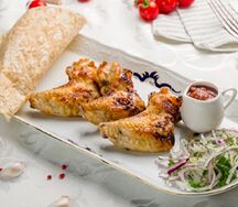 Шашлык из куриных крыльев