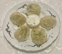 Манты с бараниной