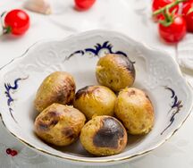 Картофель на мангале