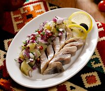 Сельдь с картофелем