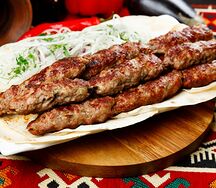 Люля-кебаб из свинины