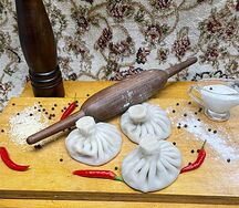 Хинкали с бараниной