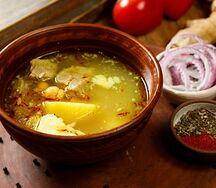 Пити с бараниной